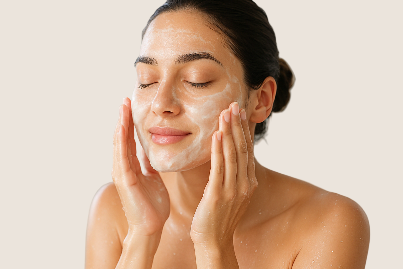 Natural vegan face cleansers for fresh, balanced skin