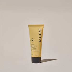 Acure Radically Rejuvenating Whipped Night Cream 50ml vegan moisturiser NZ